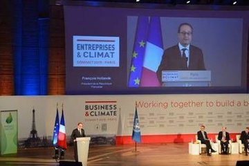 气候变化商业峰会关注世界经济低碳转型